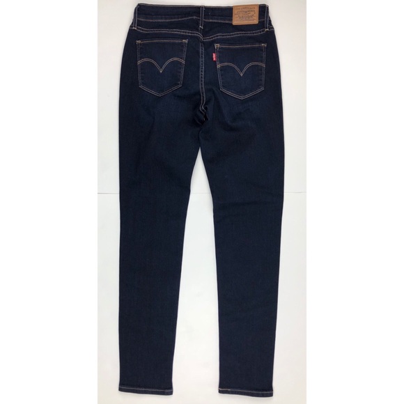Big E Levi's X Women's Blue 711 Skinny Jeans - Picture 3 of 8
